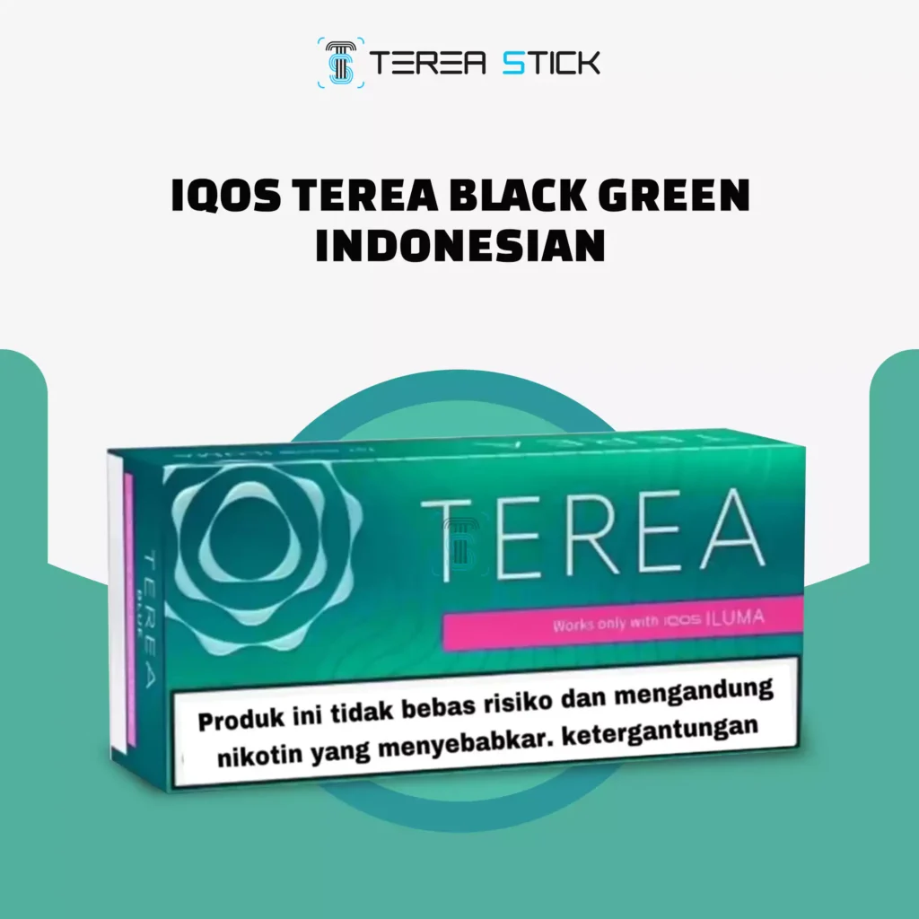 IQOS TEREA BLACK GREEN UAE