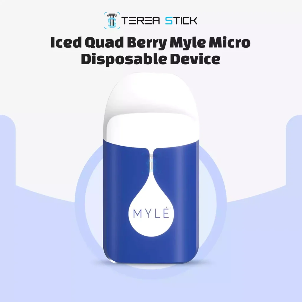 Iced Quad Berry Myle Micro Disposable Device