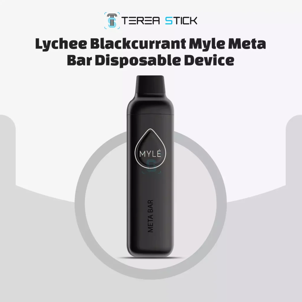 Lychee Blackcurrant Myle Meta Bar Disposable Device