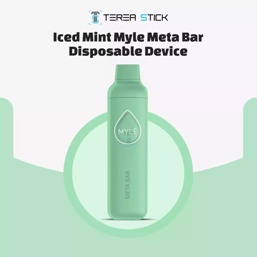 Iced Mint Myle Meta Bar Disposable Device