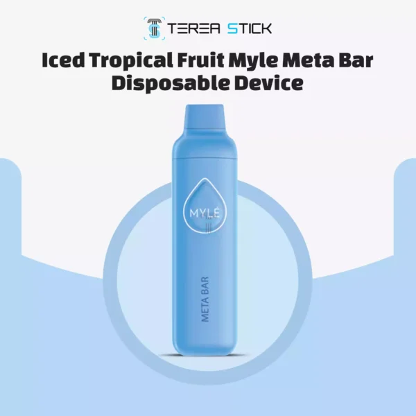 Iced Tropical Fruit Myle Meta Bar Disposable Device