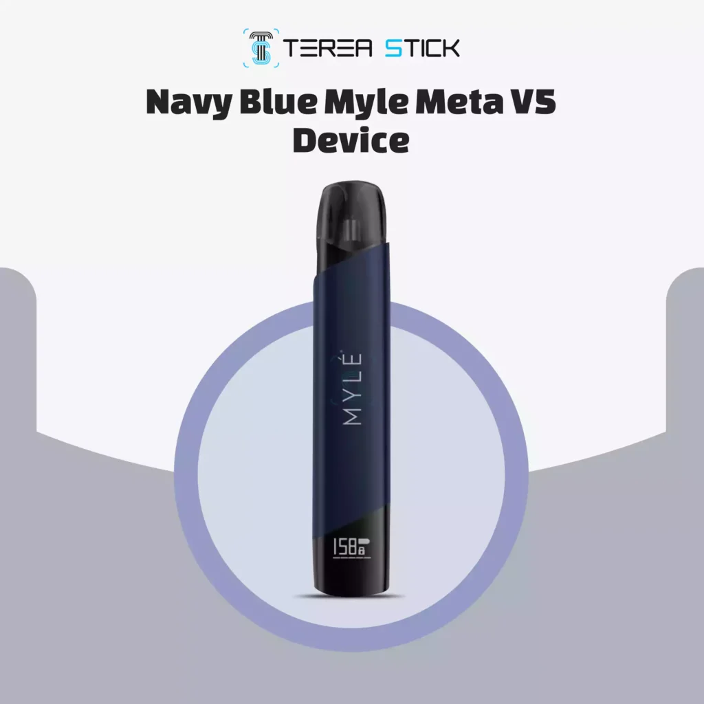 Navy Blue Myle Meta V5 Device