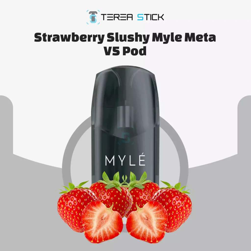 Strawberry Slushy MYLE Meta V5 Pod