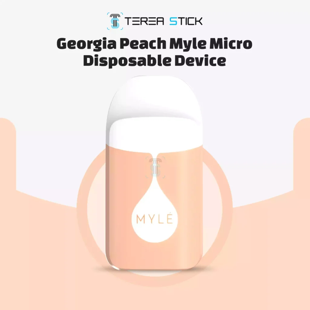 Georgia Peach Myle Micro Disposable Device