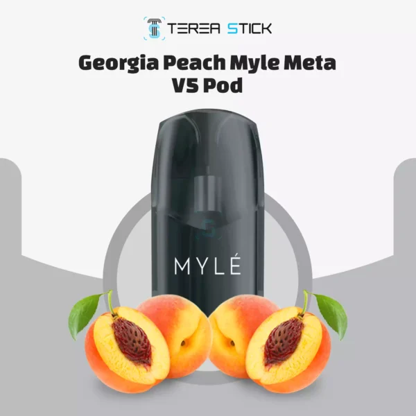 Georgia Peach Myle Meta V5 Pod