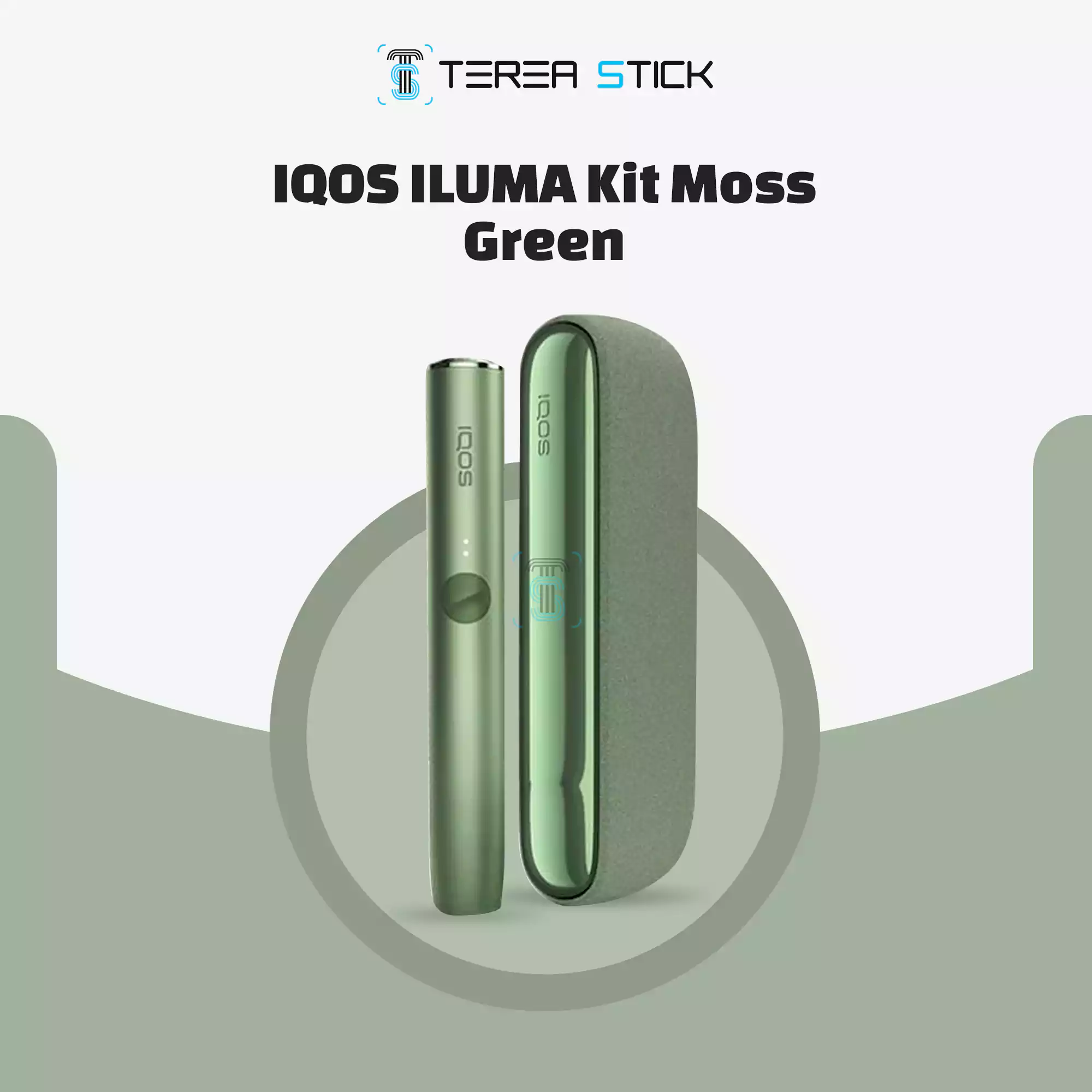 IQOS Iluma Moss Green - Lambda CC Worldwide