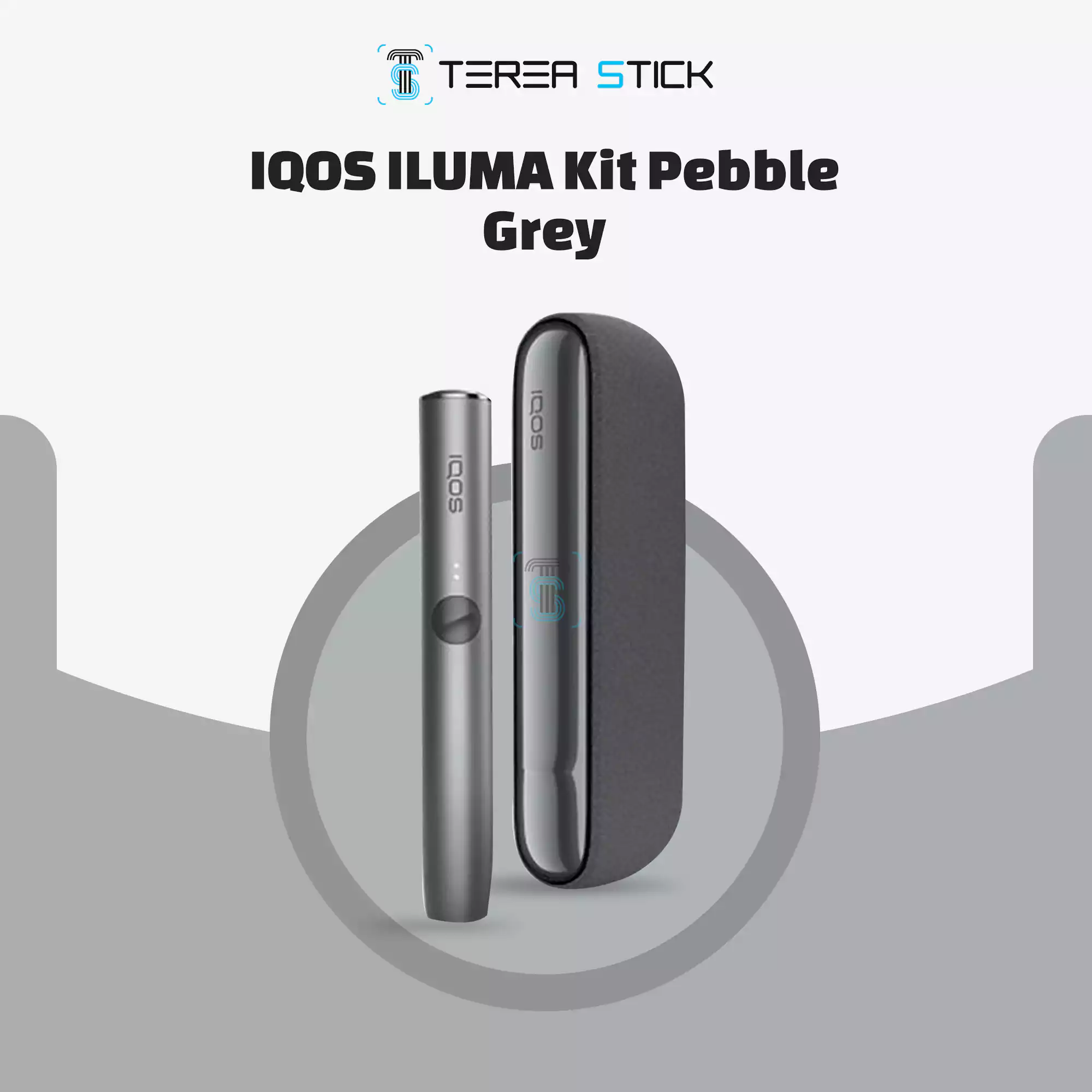IQOS ILUMA Kit Pebble Grey UAE