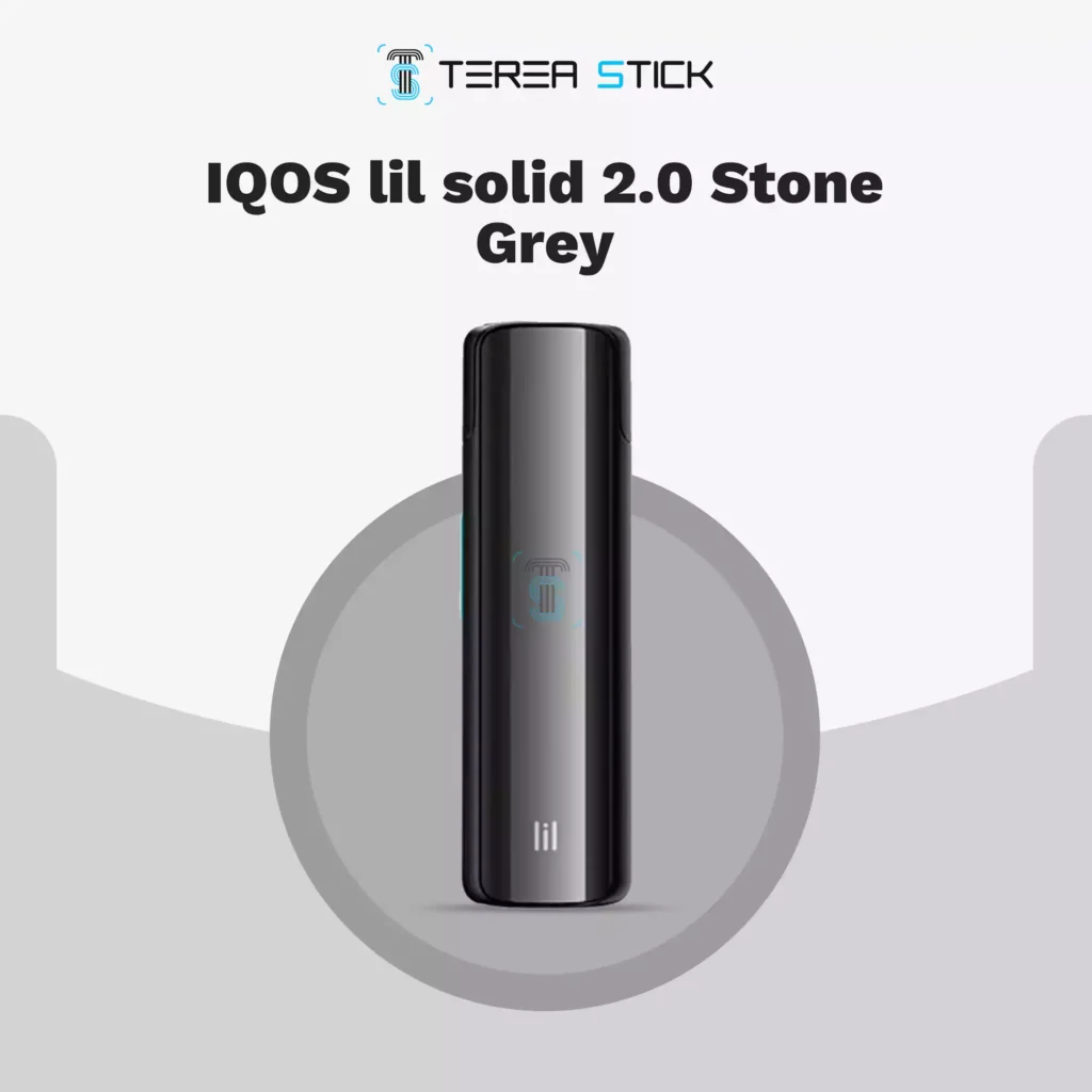 IQOS lil solid 2.0 Stone Grey device