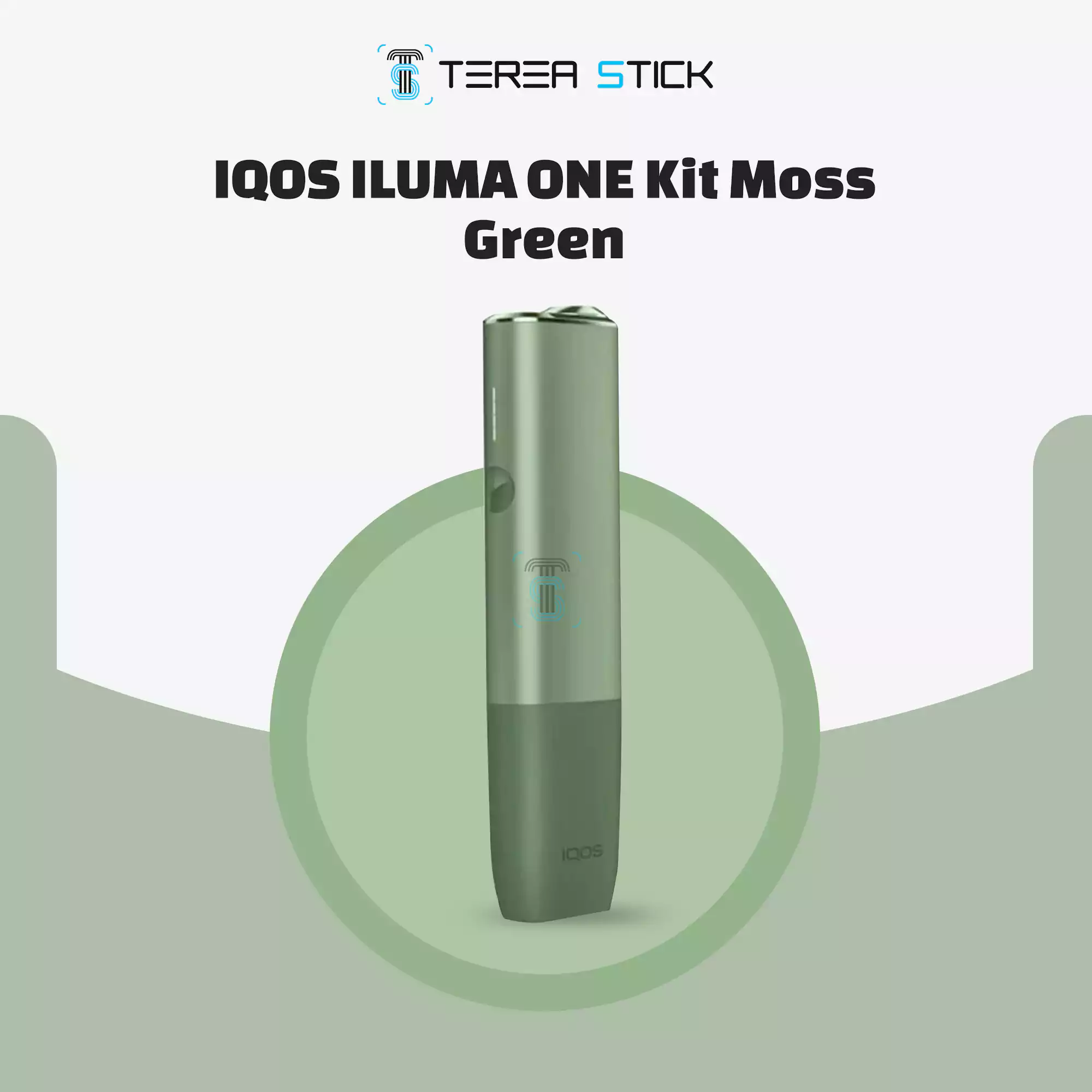 Buy Online IQOS ILUMA ONE Moss Green - price 179 AED
