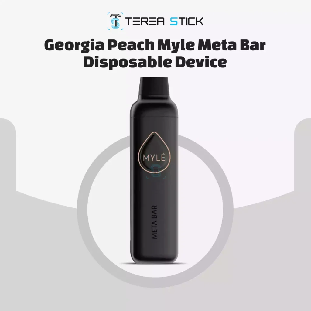 Georgia Peach Myle Meta Bar Disposable Device