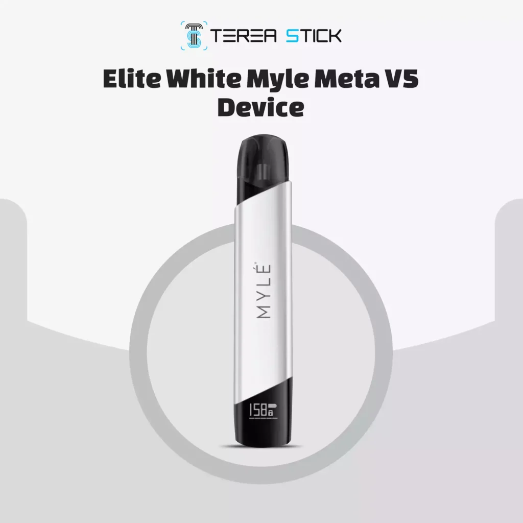 Elite White Myle Meta V5 Device