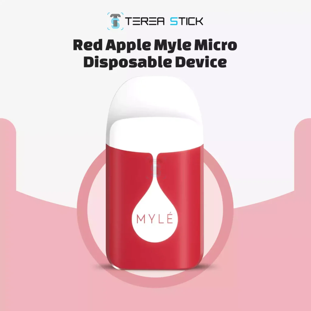 Red Apple Myle Micro Disposable Device