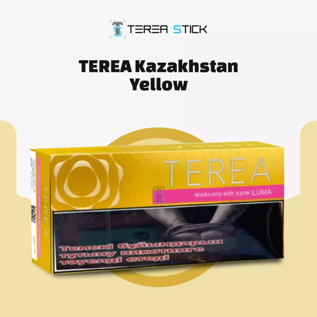 IQOS TEREA Yellow Kazakhstan