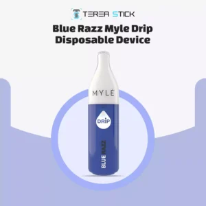 Blue Razz Myle Drip Disposable Device
