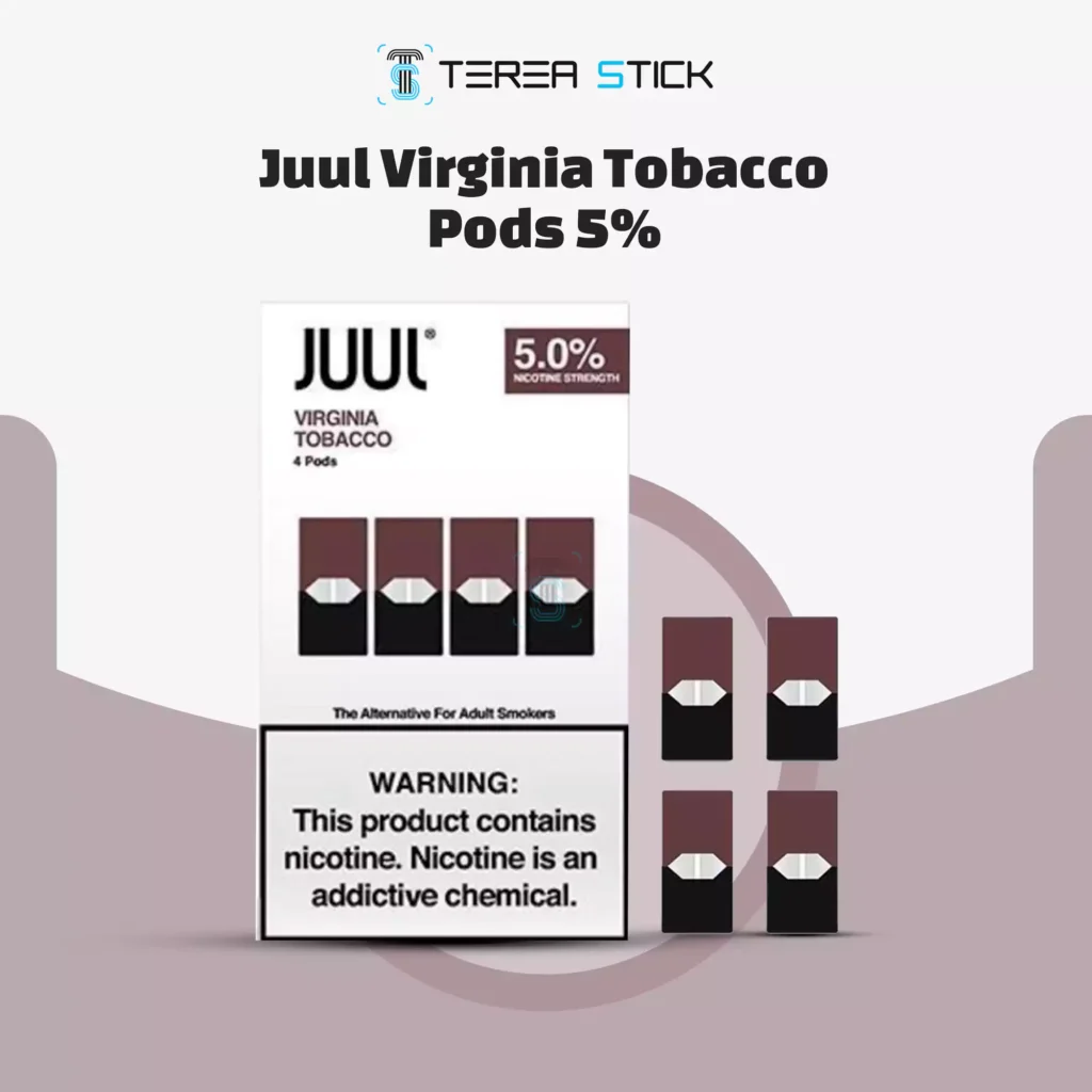 JUUL Pod Virginia Tobacco 5% 4Pc/Pack