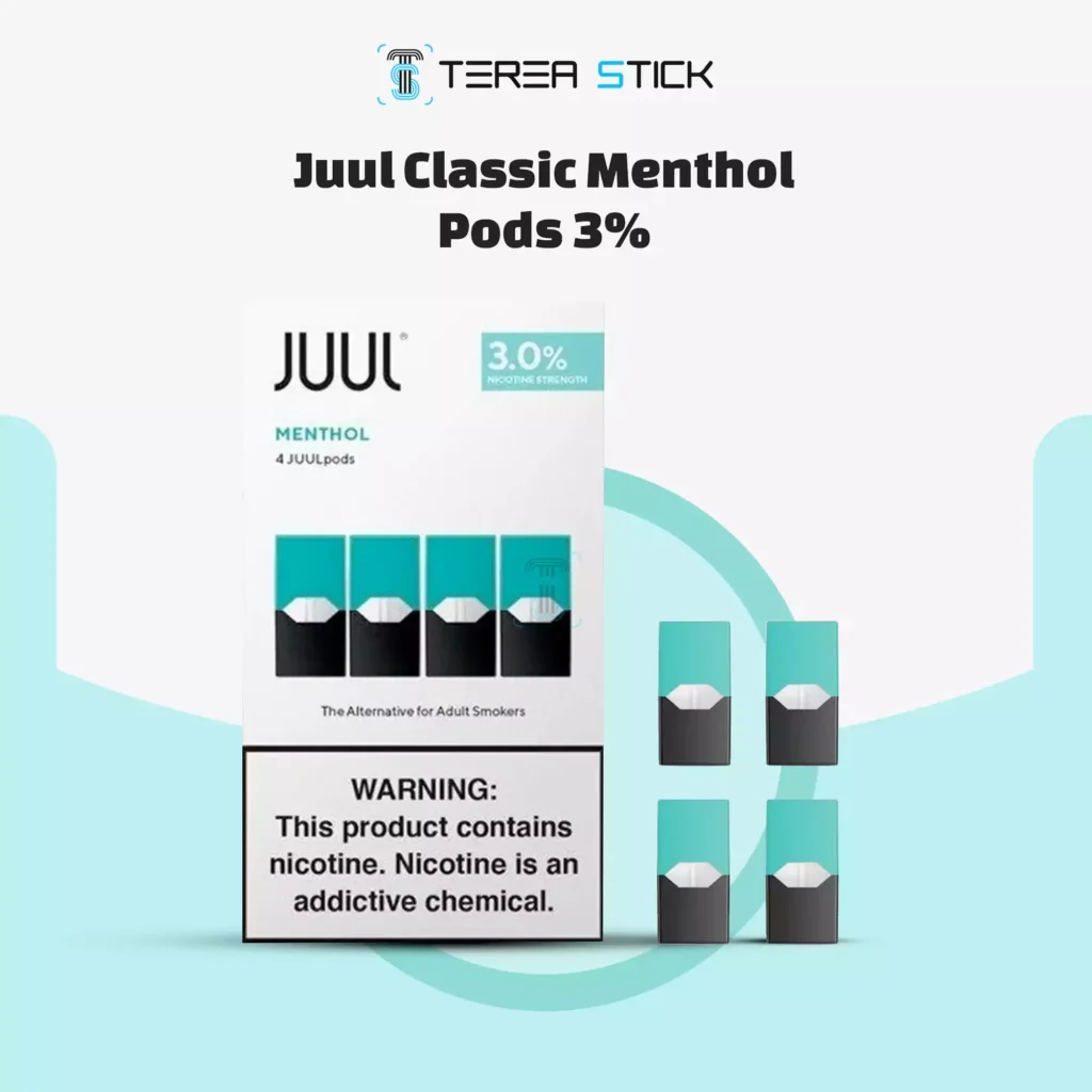 JUUL Pods Menthol 3% 4Pc/Pack