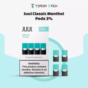 JUUL Pods Classic Menthol 3% 4Pc/Pack