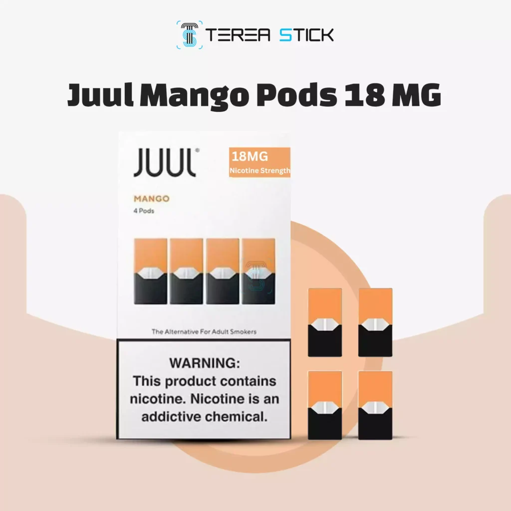 JUUL Pods Mango 18MG 4Pc/Pack
