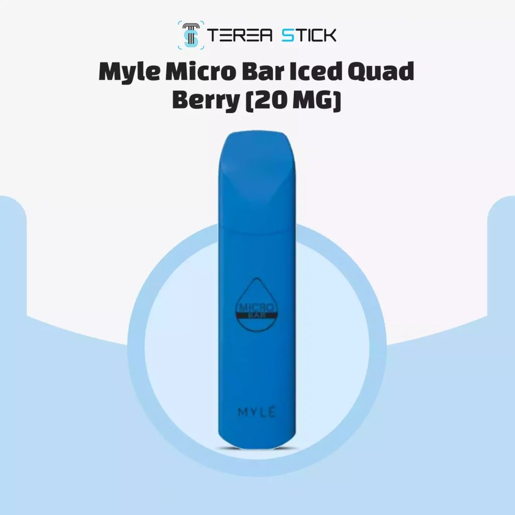 Myle Micro Bar Iced Quad Berry